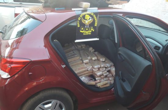 carro abandonado com maconha em mato grosso do sul