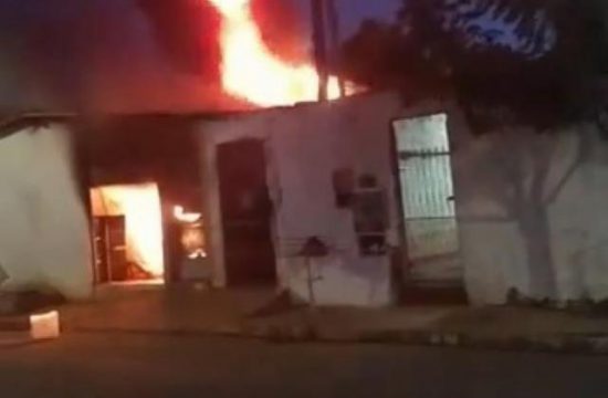 incêndio em eletrônica em campo grande