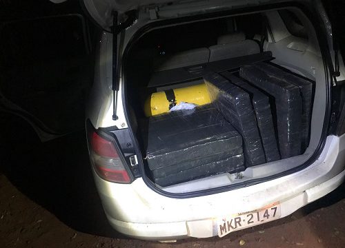 recheado de drogas carro é apreendido