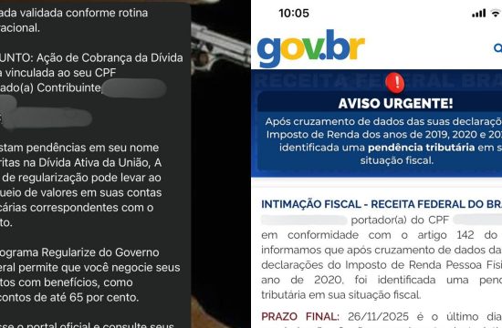 Golpe Imposto de Renda usa site falso do governo e cobra