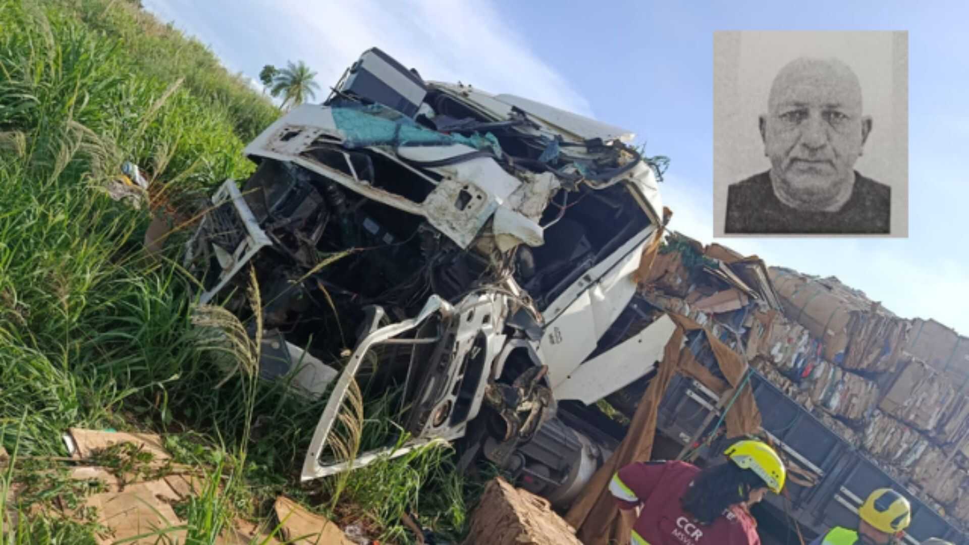Caminhoneiro morre na BR 163 após passar mal ao volante