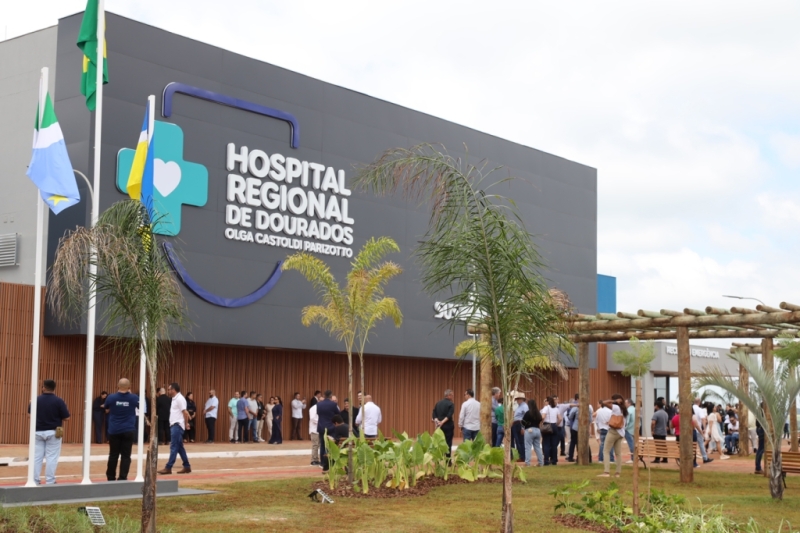 Hospital Regional de Dourados inicia operação com 100 leitos
