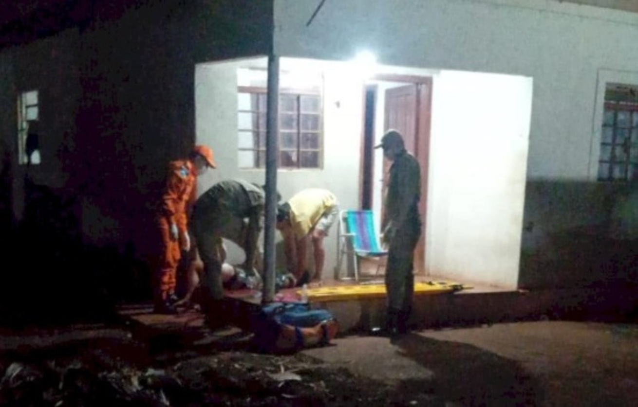 Esfaqueamento de Mulher em Itaporã Mobiliza Corpo de Bombeiros